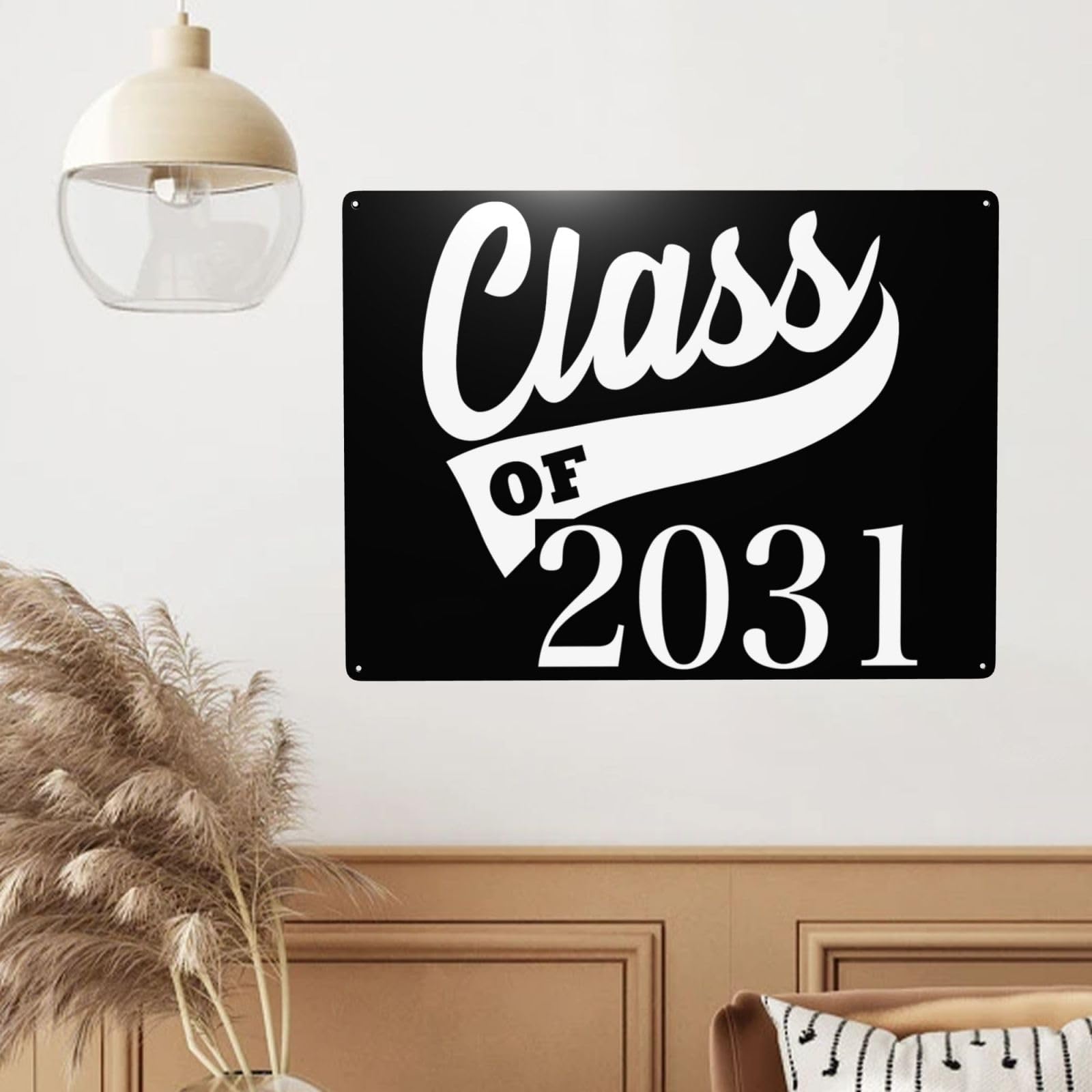 Amazon.com: Class of 2031 Graduation Unique Metal Sign Decor - 12
